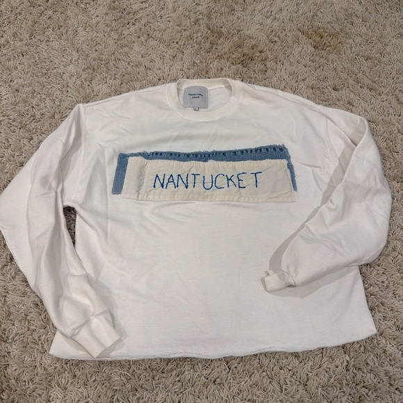 unemployed denim Tops - Unemployed Denim Nantucket Sweatshirt